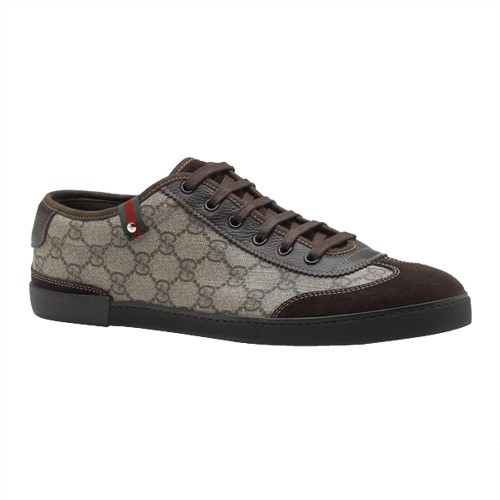 Brun Gucci Chaussures A Lacets Espadrilles